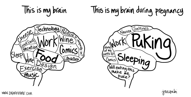 This is my brain - This is my brain during pregnancy